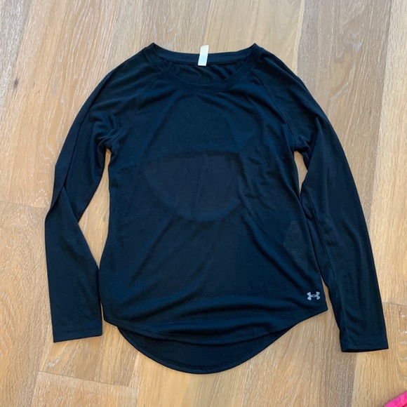 Under Armour Tops - Under Armour heat gear long sleeves top black XS